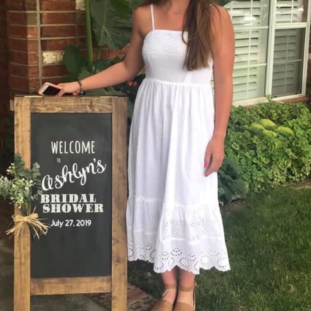 White sundress